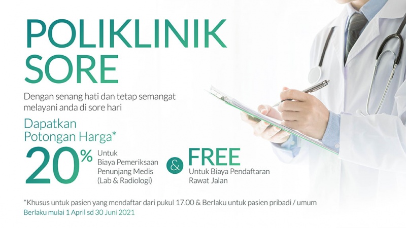 Promo Poliklinik Sore Emc Tangerang Rumah Sakit Emc